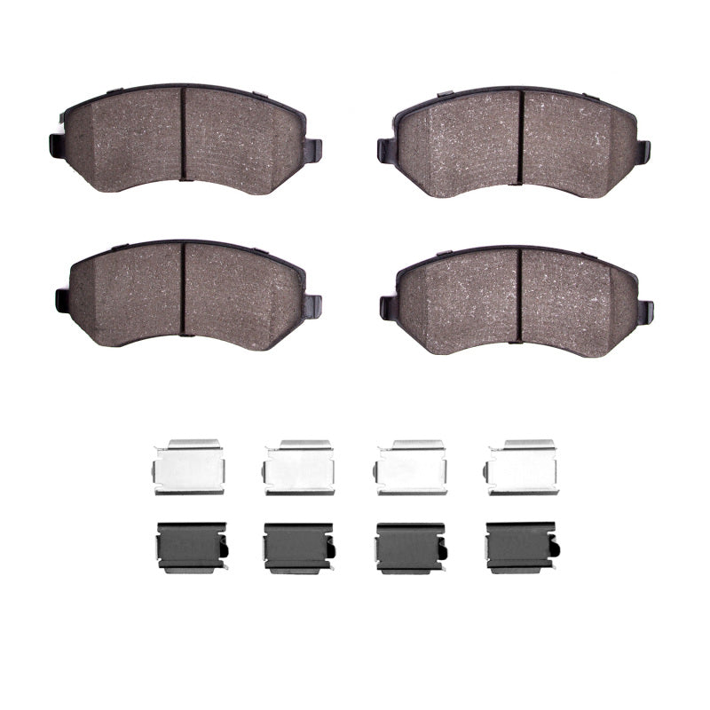 R1 Concepts R1 2001-2007 Chrysler Town & Country Front R1 Ceramic Pads & Hardware Kit