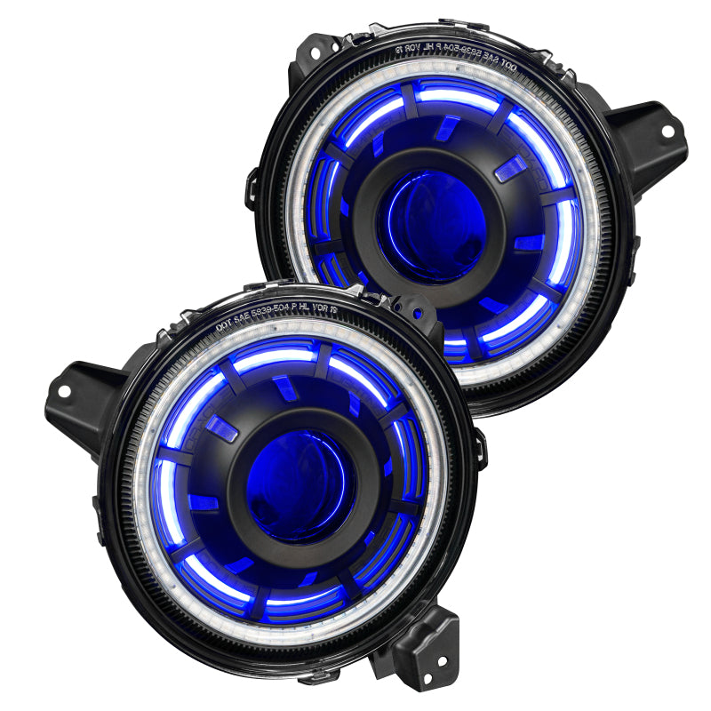 ORACLE Lighting Oracle Oculus Bi-LED Projector Headlights for Jeep JL/Gladiator JT - w/ Simple Controller