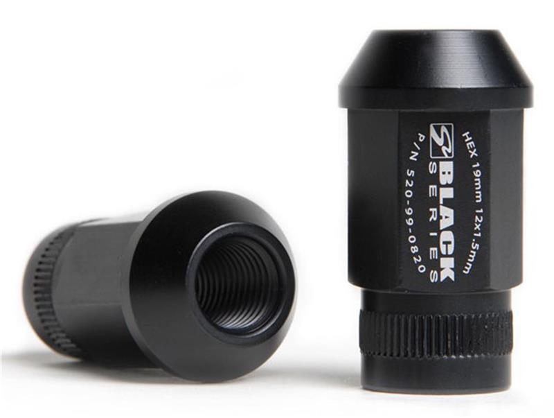Skunk2 Racing Skunk2 12 x 1.5 Forged Lug Nut Set (Black Series) (20 Pcs.)