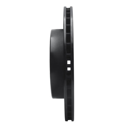 R1 Concepts R1 76-86 Jeep CJ5 Front Right Drilled & Slotted Black Brake Rotor