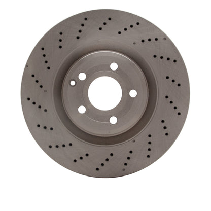 DFC 15-17 Mercedes-Benz CLS400 Front Drilled Brake Rotor