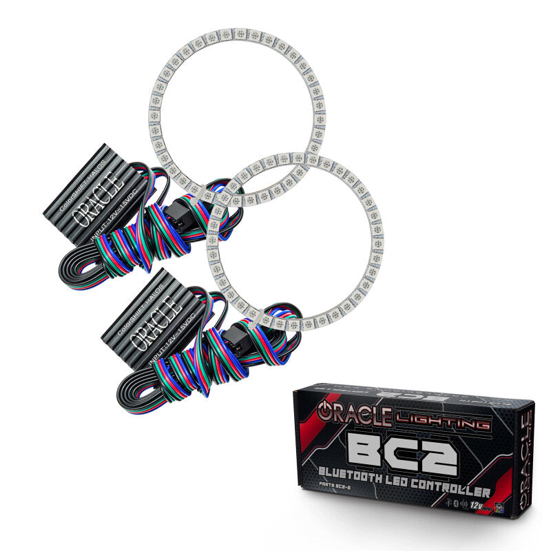 ORACLE Lighting Oracle Ford Edge 11-14 Halo Kit - ColorSHIFT w/ BC1 Controller