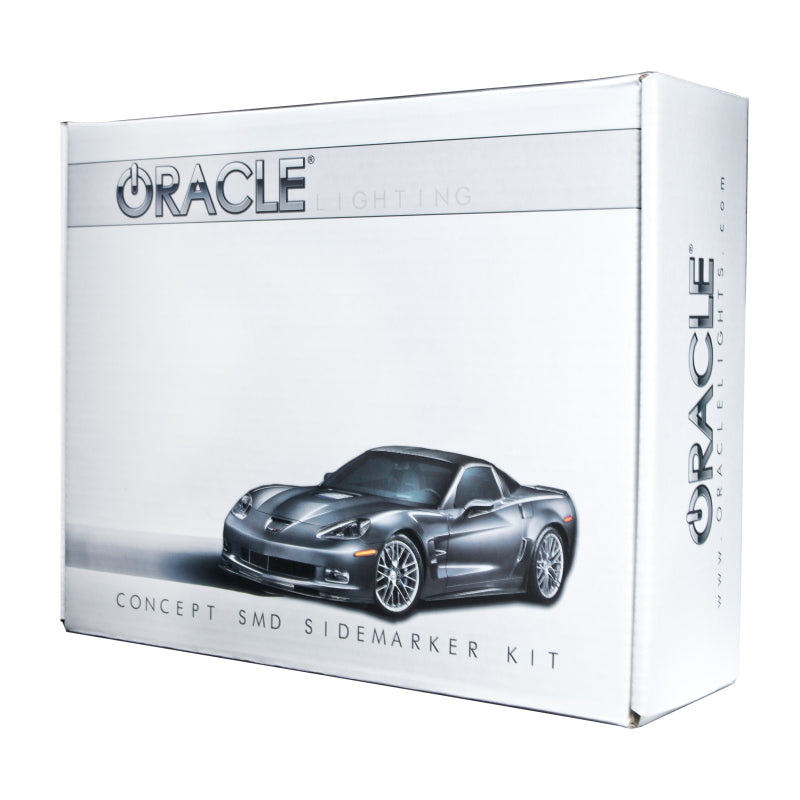 ORACLE Lighting Oracle 05-13 Chevrolet Corvette C6 Concept Sidemarker Set - Tinted - No Paint