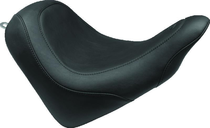 Mustang Motorcycle Mustang 82-03 Harley Sportster Standard Touring Passenger Seat w/Studs - Black