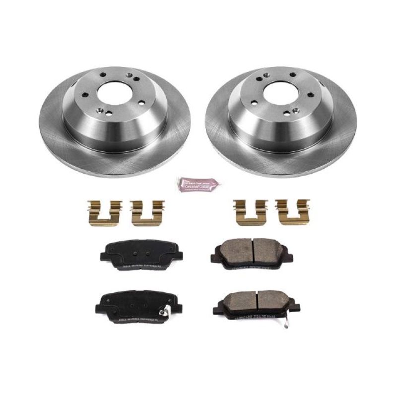 PowerStop Power Stop 10-18 Hyundai Santa Fe Rear Autospecialty Brake Kit