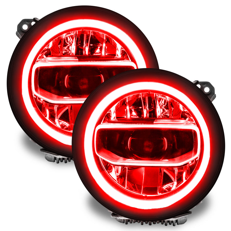 ORACLE Lighting Oracle Jeep Wrangler JL/Gladiator JT RGB+W Headlight DRL Upgrade Kit - ColorSHIFT