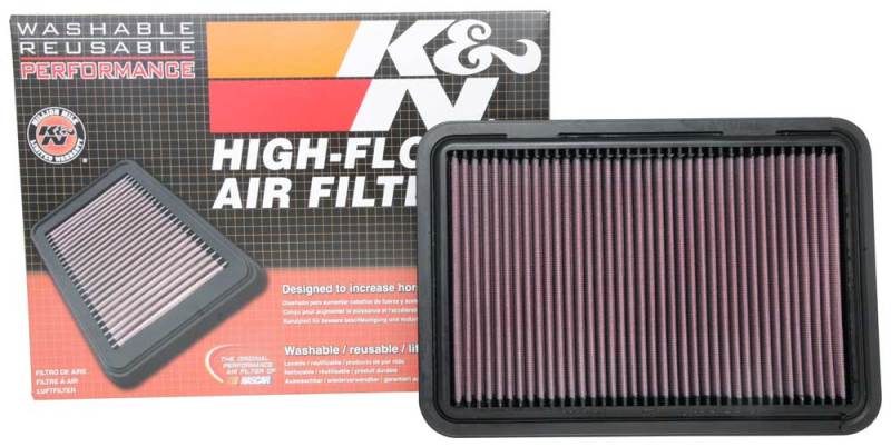 K&N Engineering K&N 17-19 SUZUKI SWIFT V L4-1.4L F/I Drop In Air Filter