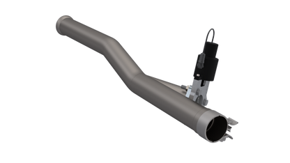 QTP 2018-2024 Jeep Wrangler JL 3.6L QTP Aggressor Cutout Pipe