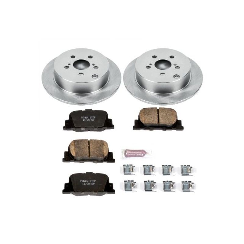 PowerStop Power Stop 05-10 Scion tC Rear Autospecialty Brake Kit