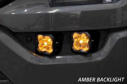 Diode Dynamics 21-22 Ford F-150 SS3 LED Fog Pocket Kit - Yellow Max