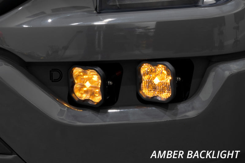 Diode Dynamics 21-22 Ford F-150 SS3 LED Fog Pocket Kit - White Max