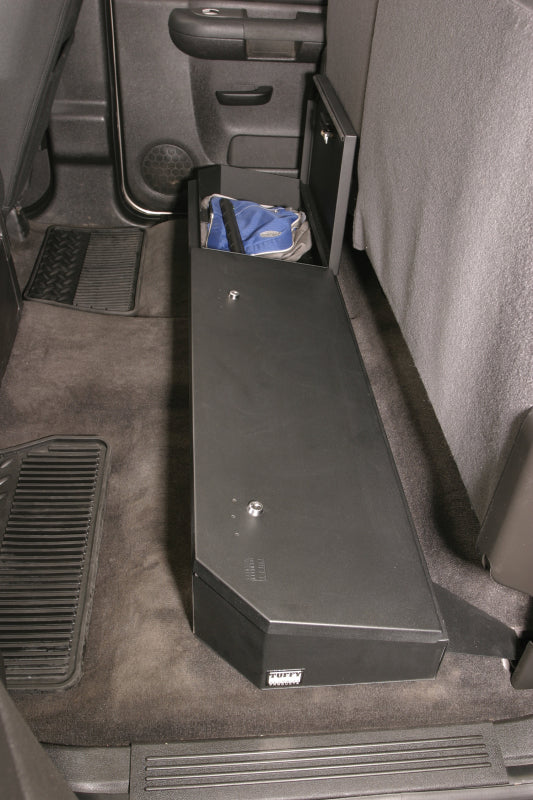 Tuffy Products Tuffy Chevrolet Silverado & Gmc Sierra Underseat Lockbox Full Length W/ Keyed Lock For