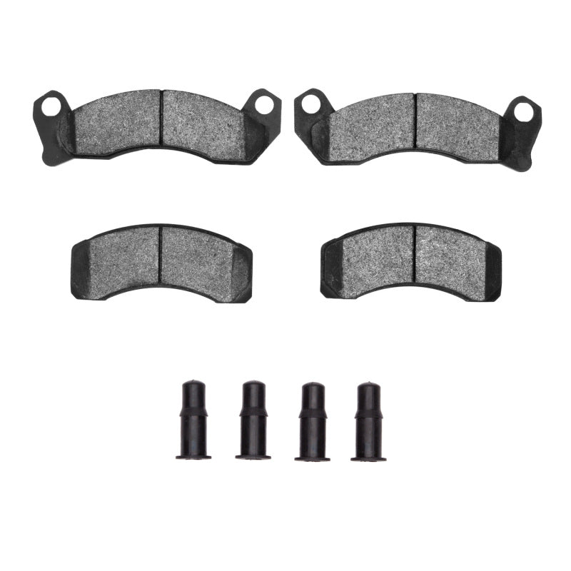 DFC 87-93 Ford Mustang Front Active Performance Pads and Hardware Kit