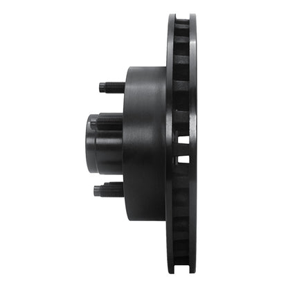 R1 Concepts R1 95-97 Ford Ranger (USA/Canada) Front Right Drilled & Slotted Black Brake Rotor
