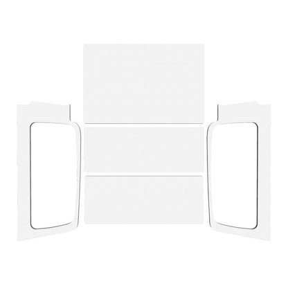 DEI 04-06 Jeep Wrangler LJ Unlimited Headliner Complete Kit - White