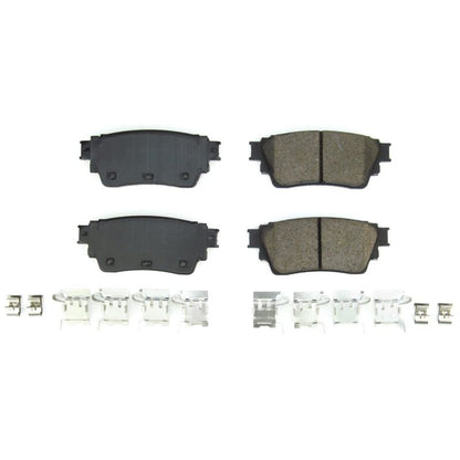 PowerStop Power Stop 21-22 Nissan Rogue Rear Z17 Evo Ceramic Pad w/Hardware