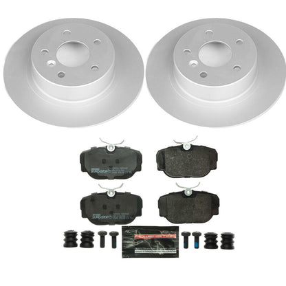 PowerStop Power Stop 99-04 Land Rover Discovery Rear Euro-Stop Brake Kit