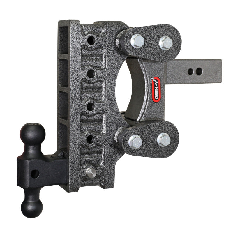 GEN-Y Hitch Gen-Y The Boss Torsion-Flex 2.5in Shank 9in Drop 3.5K TW 32K Hitch w/GH-0161 Dual-Ball