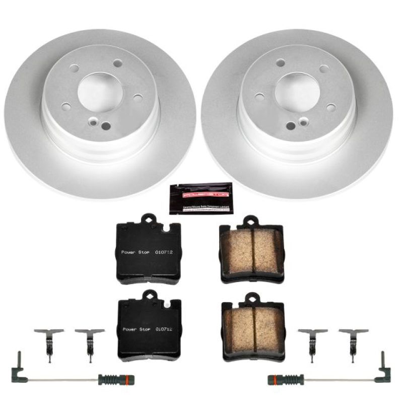 PowerStop Power Stop 00-02 Mercedes-Benz CLK320 Rear Z23 Evolution Sport Coated Brake Kit