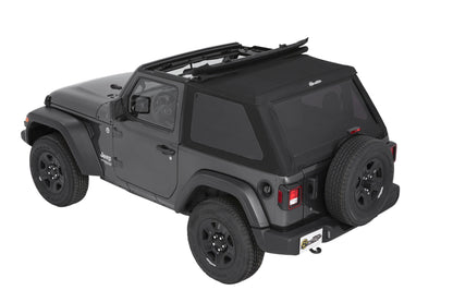 Bestop 18-26 Jeep Wrangler JL 2-Door Trektop (Premium Black Twill)