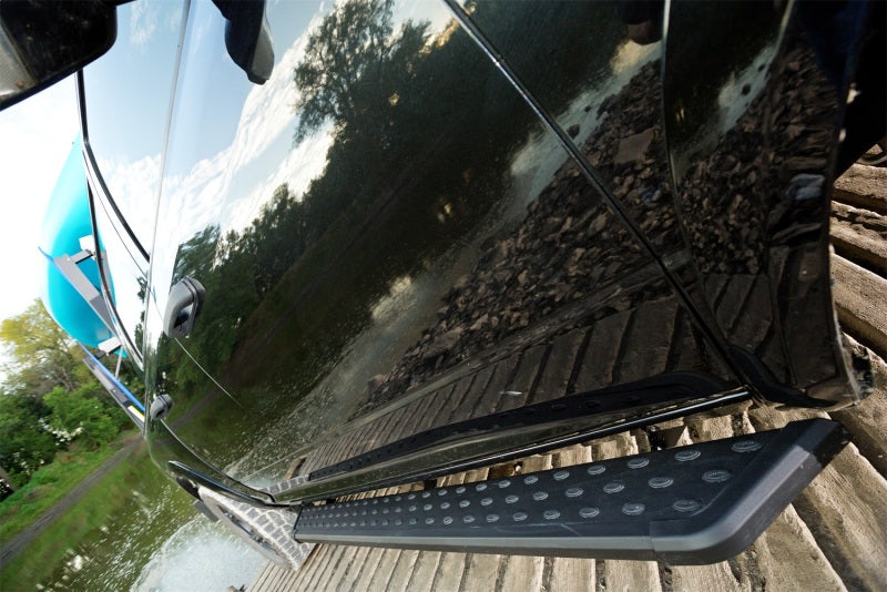 Dee Zee 99-23 Chevrolet/GMC/Dodge/Ford Full Size Running Board CrewCab Truck Board (Blk Trim)