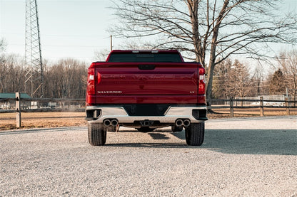 CORSA Performance Corsa 2019-2025 GMC Sierra 1500 Cat-Back Dual Rear Exit with Twin 4in Polished Pro-Series Tips