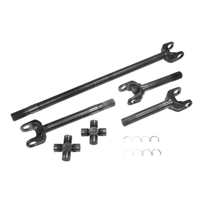 Yukon Gear & Axle USA Standard 4340 Chrome-Moly Replacement Axle Kit For 79-93 Dodge Dana 60 Front / 35 Spline