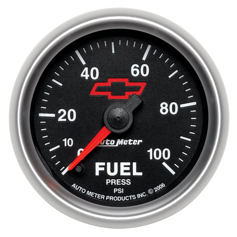 Autometer Sport-Comp II GM 52mm 0-100 PSI Full Sweep Electronic Fuel Pressure Gauge