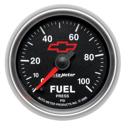 Autometer Sport-Comp II GM 52mm 0-100 PSI Full Sweep Electronic Fuel Pressure Gauge