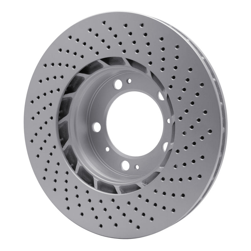DFC 98-12 Porsche Boxster Left Front Drilled GeoSPEC Coated Rotor