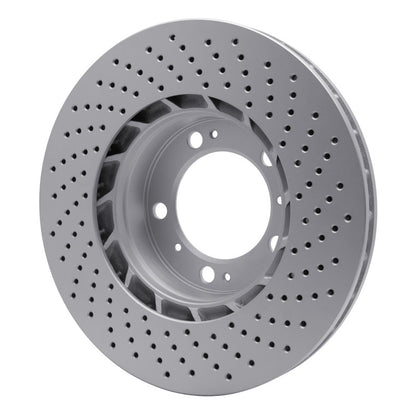 DFC 98-12 Porsche Boxster Left Front Drilled GeoSPEC Coated Rotor