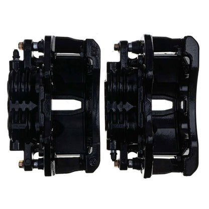 PowerStop Power Stop 02-06 Cadillac Escalade Rear Black Caliper - Pair w/Bracket