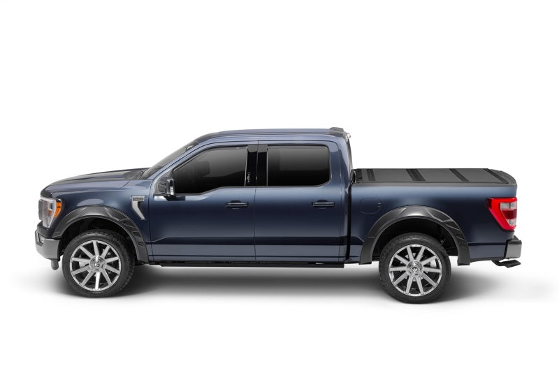 Husky Liners 14-18 Chevrolet Silverado 1500 FS 69.3in Bed DRT Style Fender Flares (Smooth) 4pc - Blk