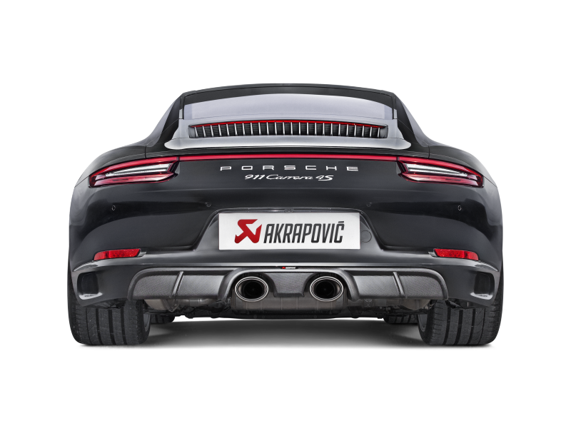 Akrapovic Akrapovic 16-17 Porsche 911 Carrera S/4/4S/GTS (991.2) Slip-On Line (Titanium) w/ Titanium Tips