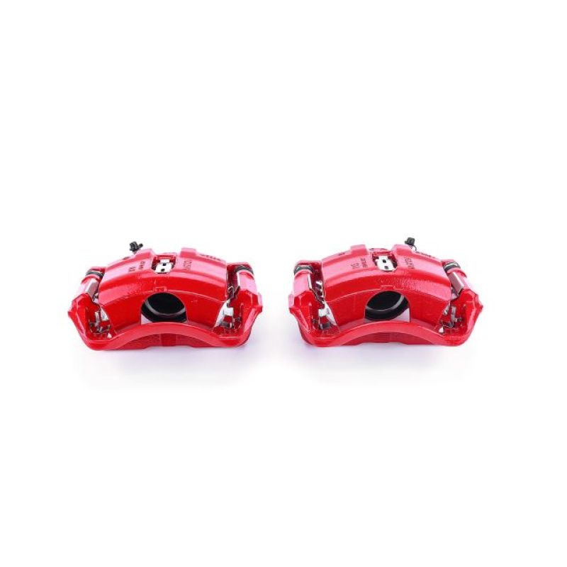 PowerStop Power Stop 91-95 Acura Legend Front Red Calipers w/Brackets - Pair
