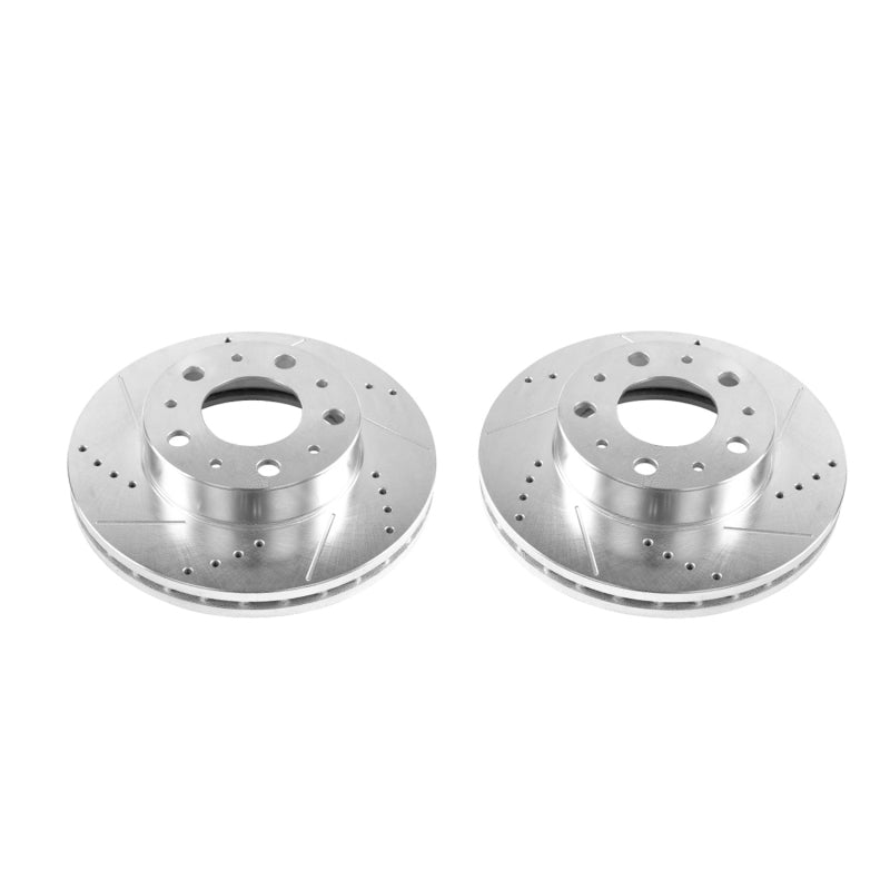 PowerStop Power Stop 14-19 Ram ProMaster 1500 Front Evolution Drilled & Slotted Rotors - Pair