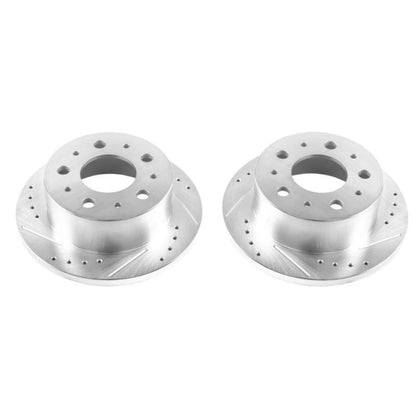 PowerStop Power Stop 14-19 Ram ProMaster 1500 Rear Evolution Drilled & Slotted Rotors - Pair