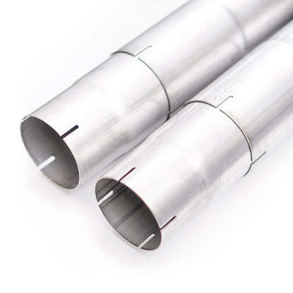 Stainless Works 15-19 Dodge Challenger 6.2L/6.4L Hemi 3in Redline Catback X-Pipe w/4in Quad Tips