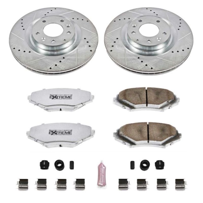 PowerStop Power Stop 04-11 Mazda RX-8 Front Z26 Street Warrior Brake Kit