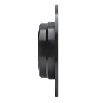 R1 Concepts R1 89-95 BMW 525I (USA/Canada) Rear Right Drilled & Slotted Black Brake Rotor