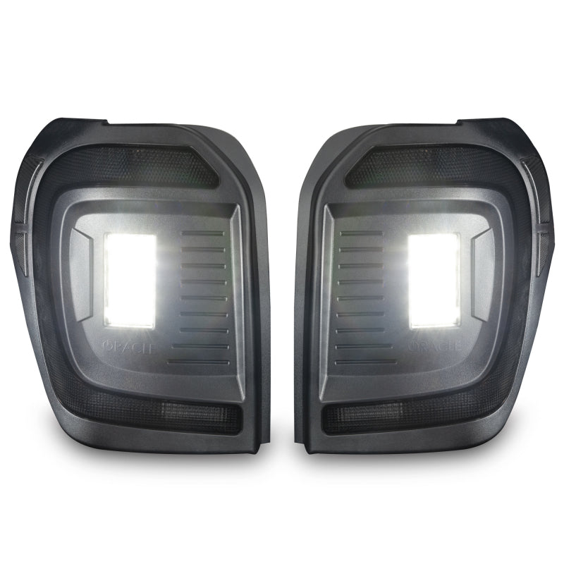 ORACLE Lighting Oracle 14-23 Toyota 4Runner Black Series Lensless Flush Style LED Tail Lights - Tinted