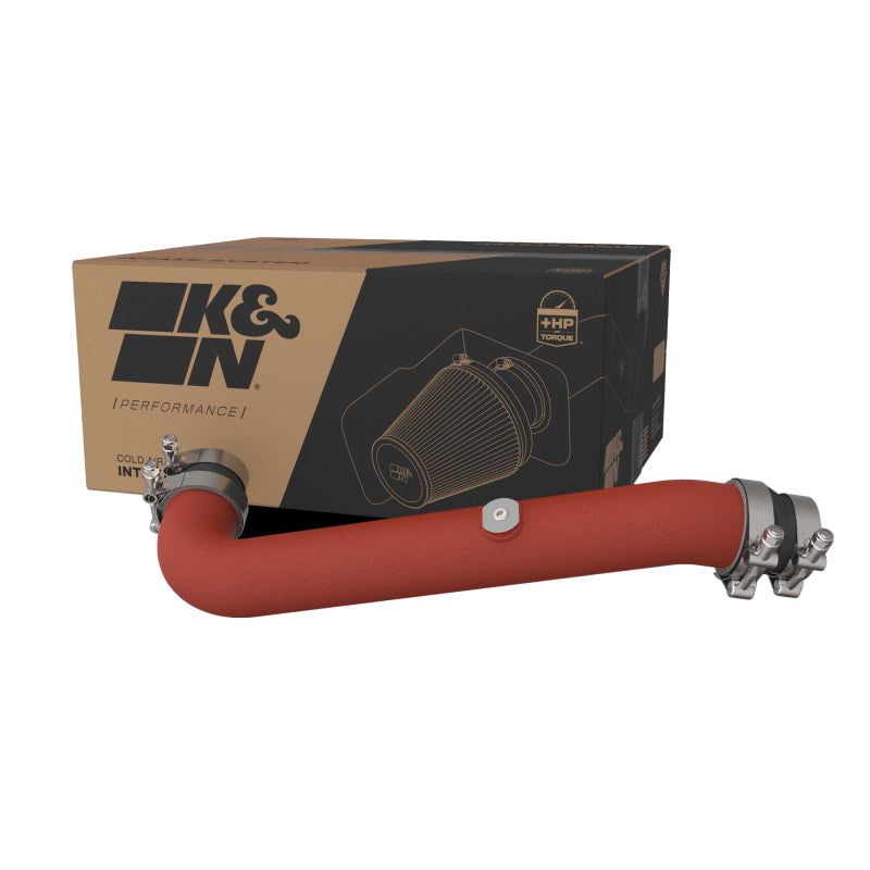 K&N Engineering K&N 23-24 Toyota GR Corolla L3 1.6L Charge Pipe Kit - Wrinkle Red