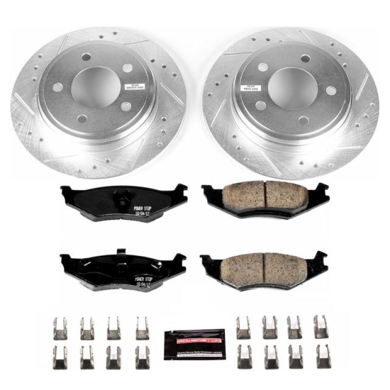 PowerStop Power Stop 93-94 Chrysler Concorde Rear Z23 Evolution Sport Brake Kit