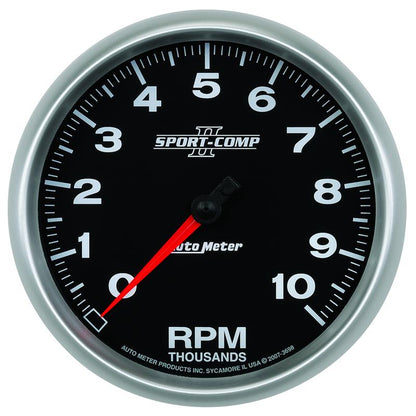 Autometer Sport-Comp II Pro Control 2-5/8in 1600 PSI Nitrous Pressure Gauge w/ Peak and Warn
