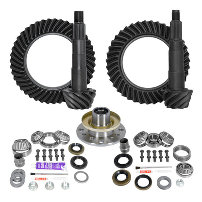 Yukon Gear & Axle Yukon Gear Ring & Pinion Gear Kit Front & Rear for Toyota 8/7.5R Diff (w/Factory Locker) 4.88 Ratio