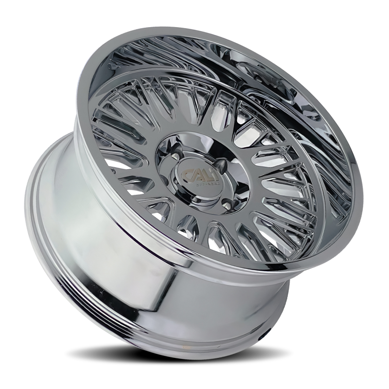 Cali Off-Road 9116 Vertex 22x12 / 6x135 BP / -44mm Offset / 87.1mm Hub Chrome Wheel