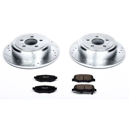 PowerStop Power Stop 07-11 Dodge Nitro Rear Z23 Evolution Sport Brake Kit