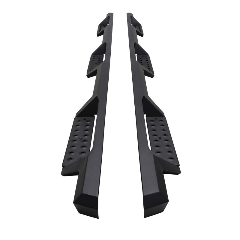 Westin/HDX 19-20 Ram 2500/3500 Crew Cab (8ft Bed) Drop Wheel to Wheel Nerf Step Bars - Txt Black