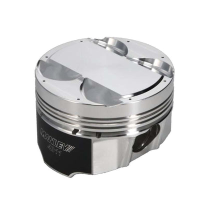 Manley Performance Manley Mitsubishi 4B11 86.5mm Bore 10.0:1 CR +2cc Dome Turbo Tuff Piston Set w/ Rings