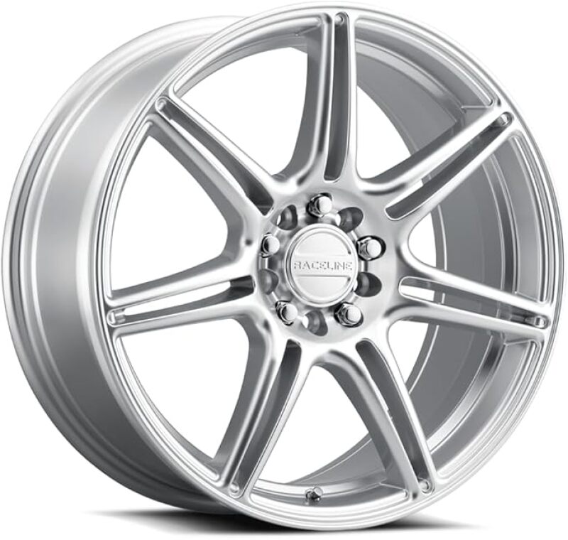 Raceline 148HS Apex 17x7.5in / 5X112 / 5X120 BP / 40mm Offset / 74.1mm Bore - Hyper Silver